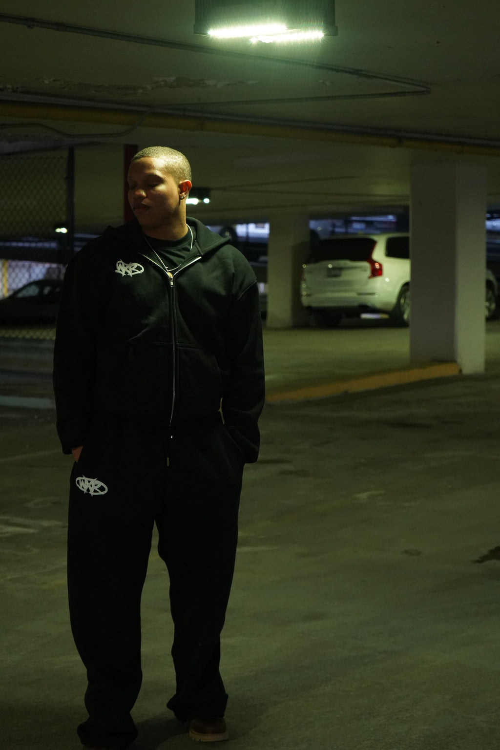 BLACK WXR JOGGING SUIT