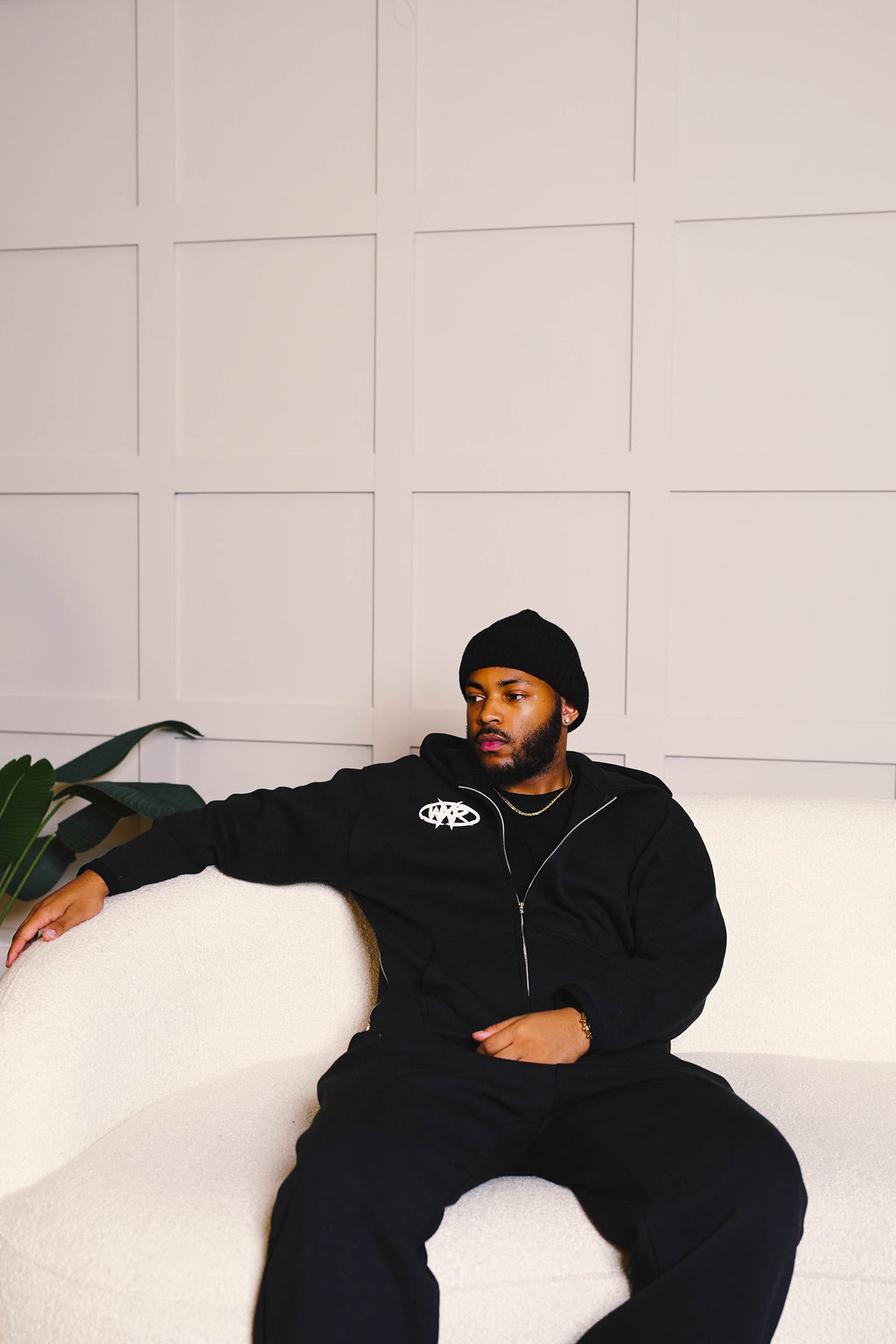 BLACK WXR JOGGING SUIT