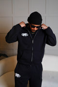 BLACK WXR JOGGING SUIT