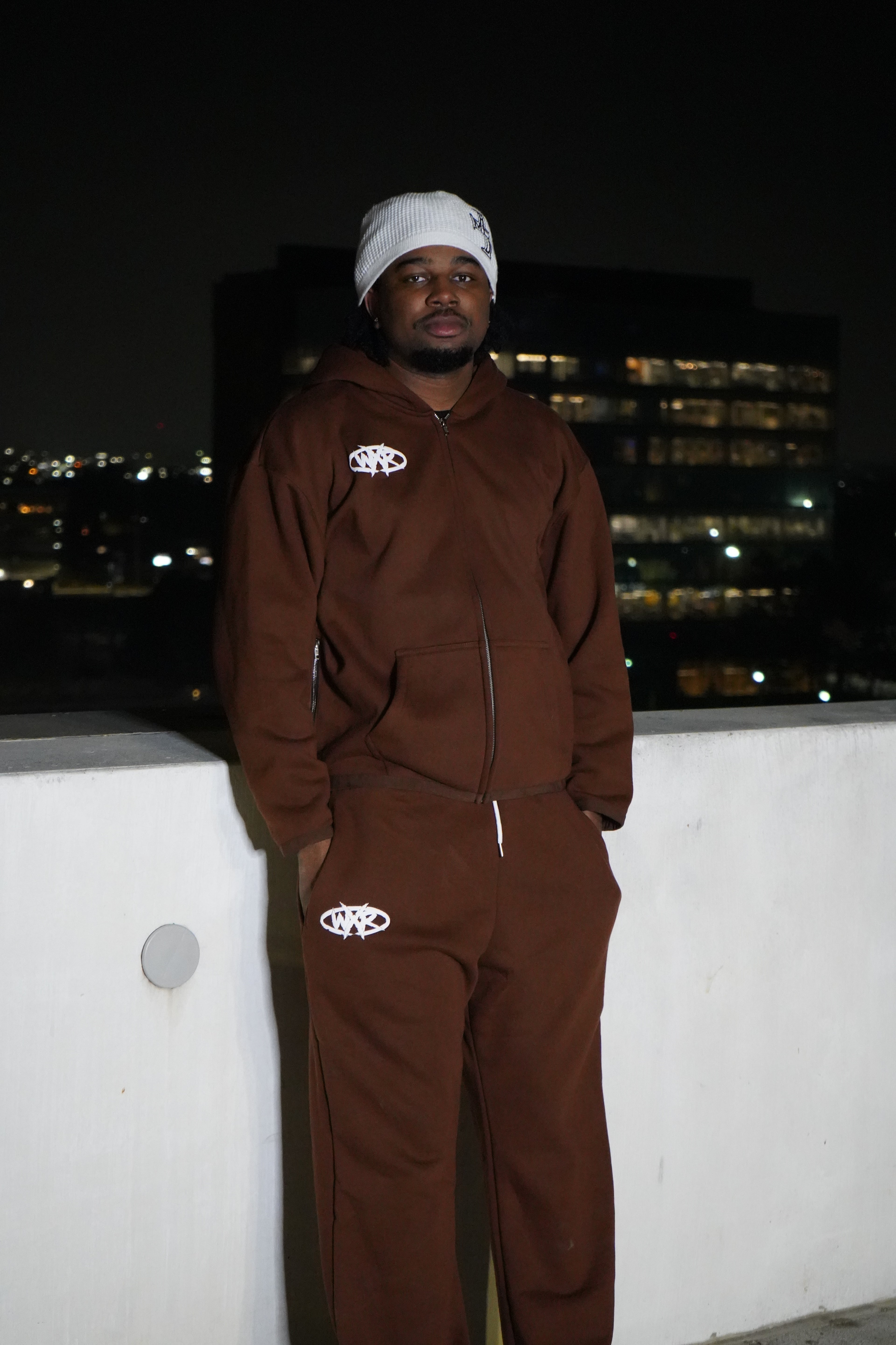 BROWN WXR JOGGING SUIT